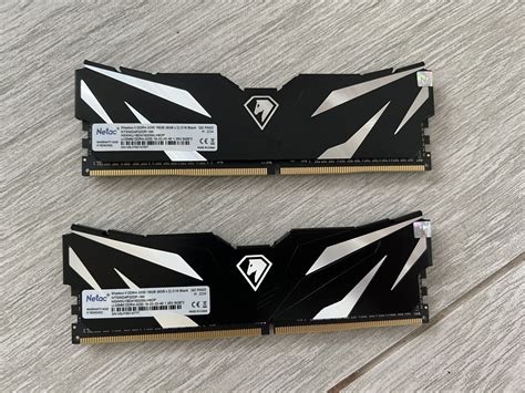 Оперативная память DDR4 NETAC Shadow II 16Gb (8Gbx2) 3200Mhz PC25600 ...