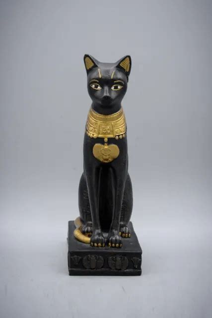 RARE ANTIQUE ANCIENT Egyptian Goddess Bastet Egyptian Cat From Egyptian