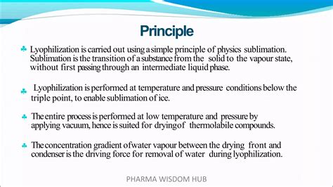 Lyophilization Technology Freez Drying Ppt