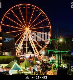 Ferris Wheel At The Chocolate Museum At The Christmas Market In The