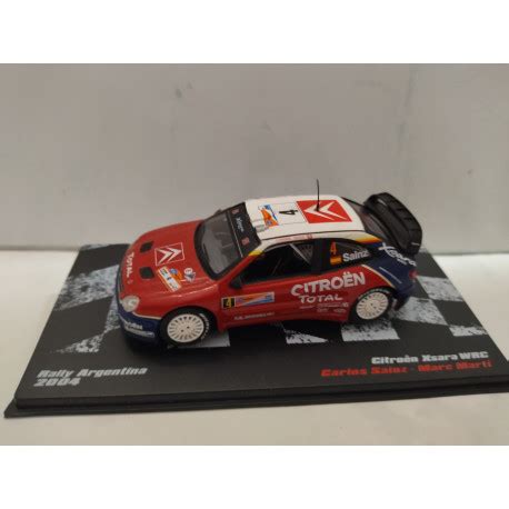 Citroen Xsara Wrc Rally Argentina Gift Carlos Sainz Altaya