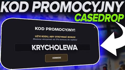 Kod Promocyjny Casedrop Promocode Youtube