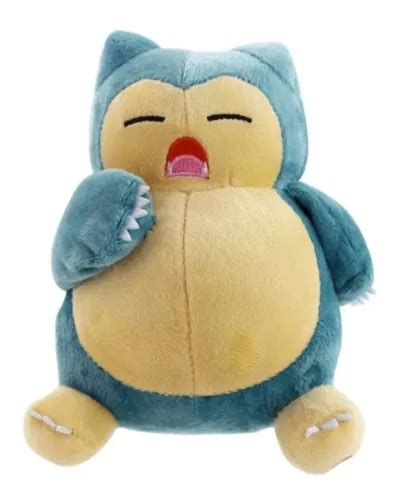 Peluche Snorlax Pokémon 20 Cm Esponjoso Orignal Calidad Meses sin