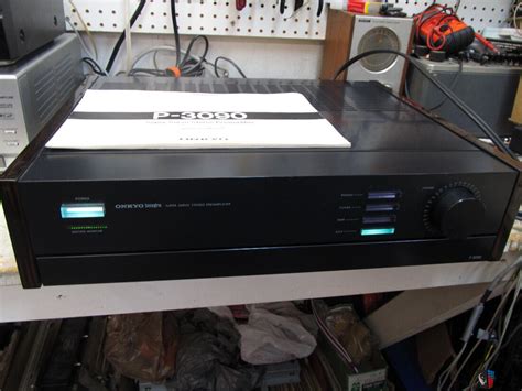 Rare Onkyo Integra P 3090 Top Line Preamp Super Servo Owners Manual