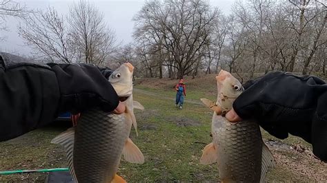 Рыбалка на фидер 1 января. Зимний фидер в кругу друзей. - YouTube