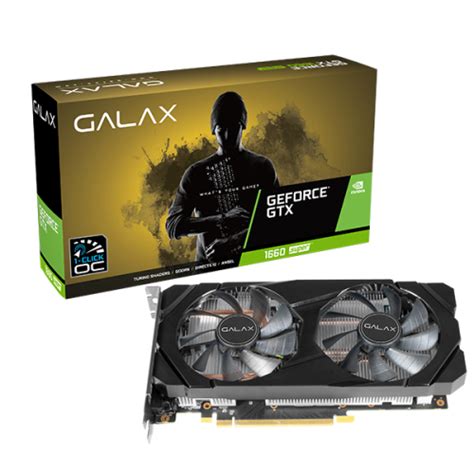 Galax Geforce® Gtx 1660 Super 1 Click Oc Geforce® Gtx 16 Super Series Graphics Card