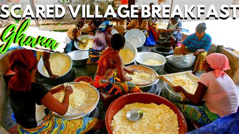 The Most Famous African Breakfast In The Village African Village Food