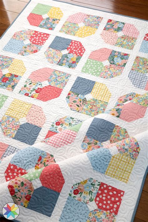 Make Believe Quilt Pattern Pdf Crib Lap Throw Twin And Etsy