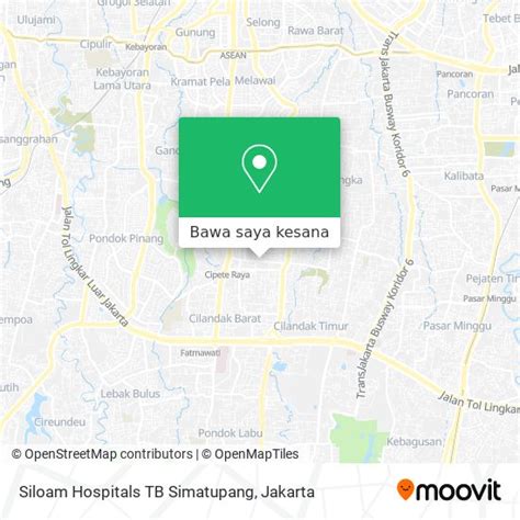 Cara Ke Siloam Hospitals TB Simatupang Di Jakarta Selatan Menggunakan