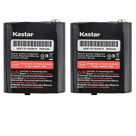 Amazon Kastar Pack Two Way Radio Rechargeable Battery