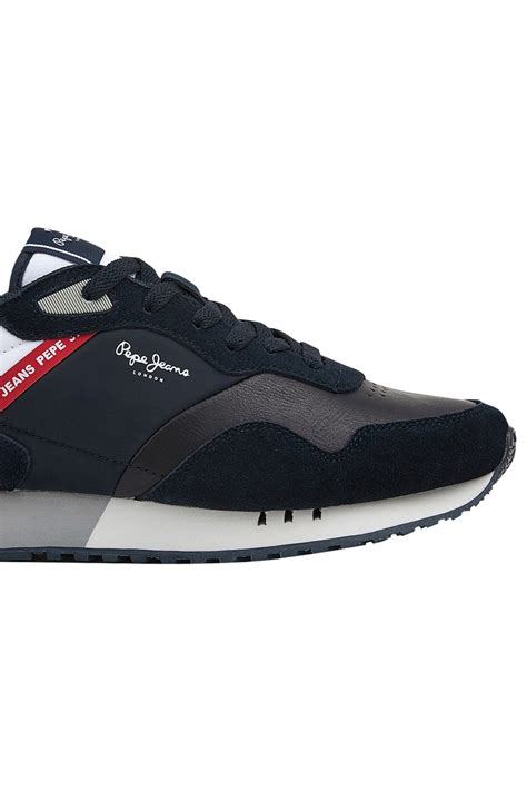 Pepe Jeans London Pantofi Sport Cu Insertii De Piele Intoarsa