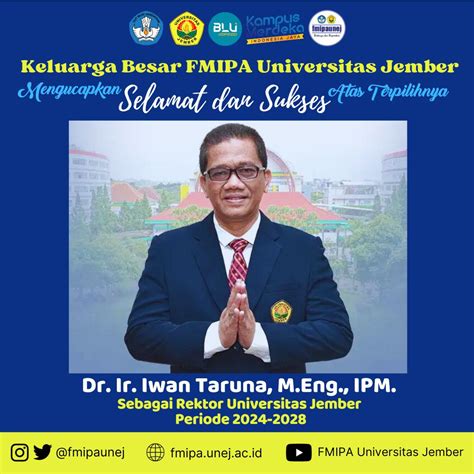 Fmipa Unej Fakultas Mipa Universitas Jember