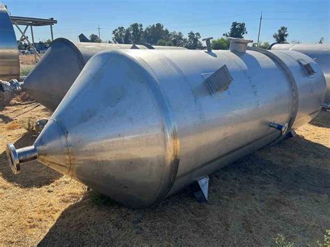 2000 Gal G2 304L Stainless Steel Handling 304L Stainless Steel Pressure