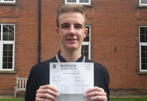 Hundreds Of Pupils In Sittingbourne And On Sheppey Pick Up Their Gcse