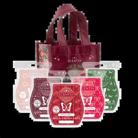 Scentsy Holiday Wax Bar 5 Pack 2023