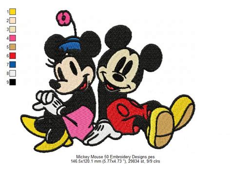 Mickey Embroidery Designs Embroidery Near Me