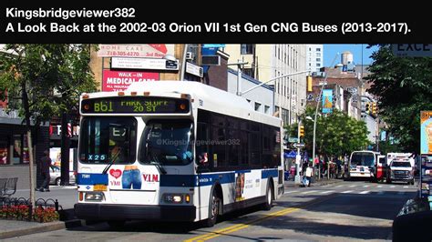 MTA New York City Bus A Look Back At The 2002 03 Orion VII 1st