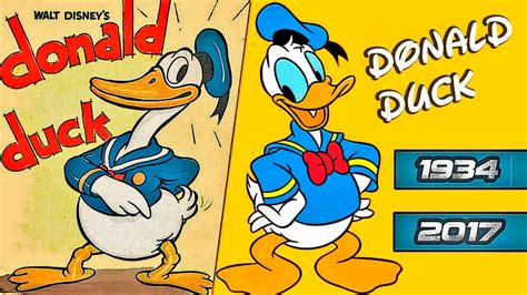 The Evolution Of Donald Duck YouTube