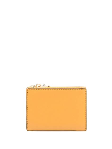 Michael Michael Kors logo-plaque Wallet | Yellow | FARFETCH