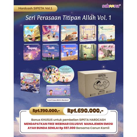 Jual SIPETA Vol 1 Seri Perasaan Titipan Allah Volume 1 Shopee Indonesia