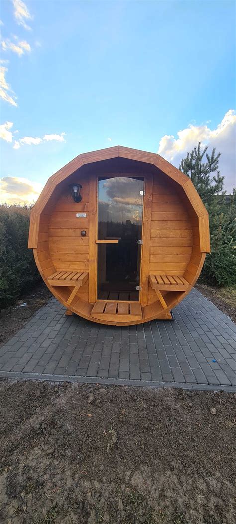 Sauna ogrodowa beczka 2 5m Chyżne OLX pl