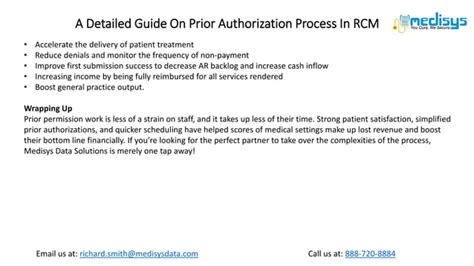 A Detailed Guide On Prior Authorization Process In Rcmpptx