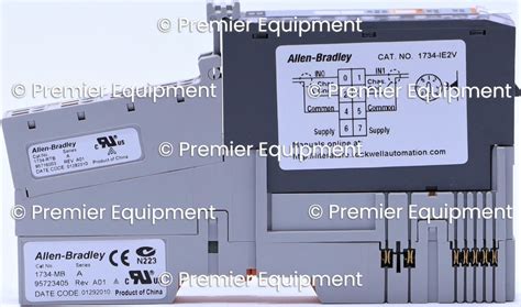 Allen Bradley Ie V Rtb Mb I O Input Module Premier