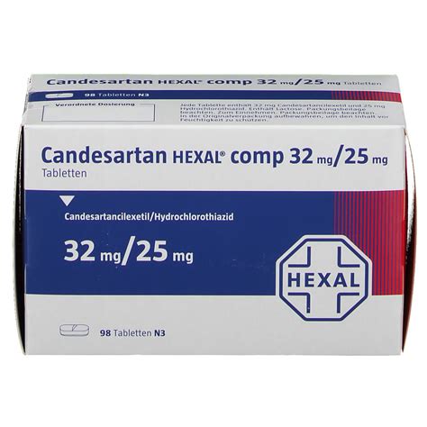 Candesartan Hexal Comp Mg Mg St Mit Dem E Rezept Kaufen