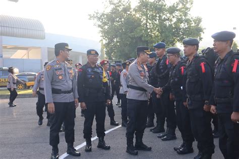 Personel Polresta Yogyakarta Terjunkan Amankan Pemilu