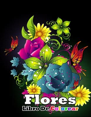 Flores Libro De Colorear Libro Colorear Flores 50 Ilustraciones