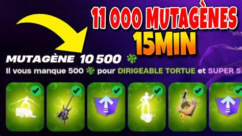 Comment Terminer Pass Tortue Ninja En 24h Fortnite 11 000 Mutagene