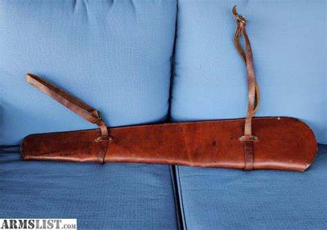 ARMSLIST - For Sale: Vintage Leather Rifle Scabbard