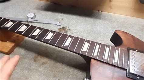 Saving A Warped Guitar Neck With A Heat Treatment Youtube