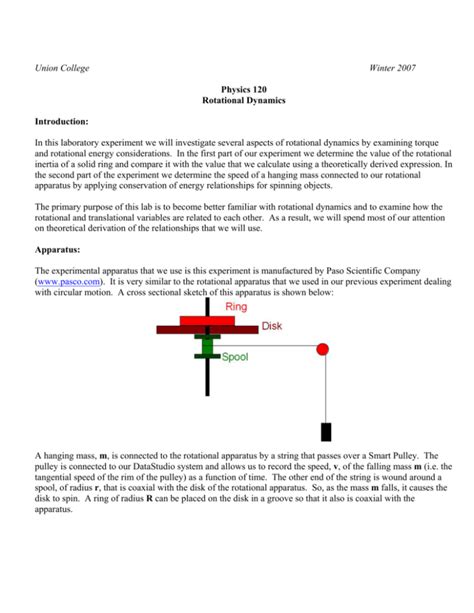 Rotational Dynamics