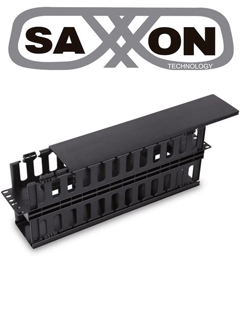 Organizador De Cable Horizontal Para Rack Doble U