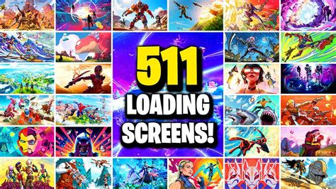 All Loading Screens In Fortnite 2017 2022 Youtube