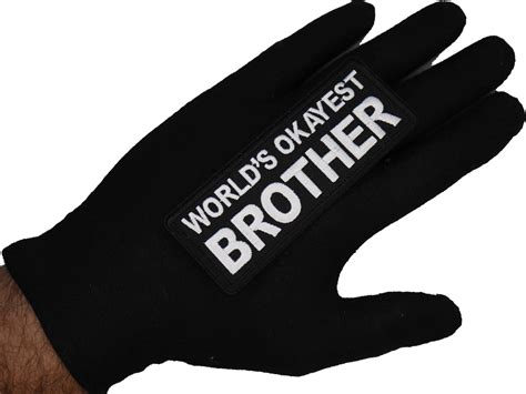 World S Okayest Brother Patch By Ivamis Patches