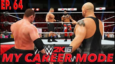 WWE 2K16 My Career Mode THE CHAMP SAVES B EP 64 WWE MyCareer PS4