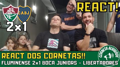 React Fluminense X Boca Juniors Final Da Libertadores