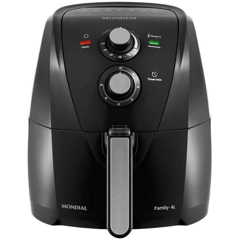 Fritadeira Elétrica Sem Óleo Air Fryer Mondial Family AFN40FB 4 L