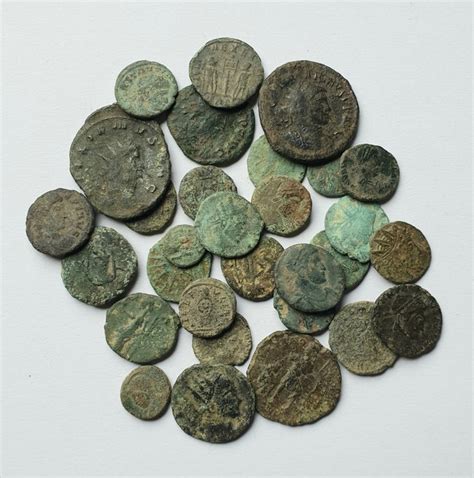 Roman Empire Lot of 30 Æ coins Folles and Antoniniani Catawiki