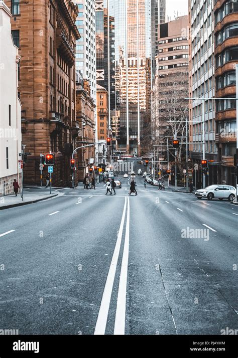 Buildings Both Sides Street Architecture Hi Res Stock Photography And