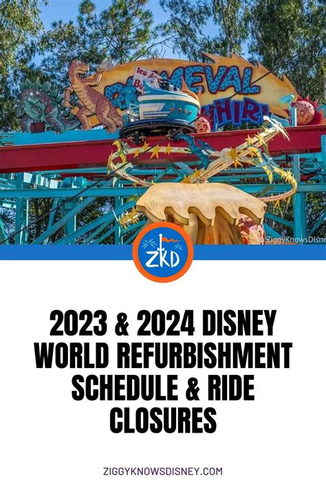 Disney World Refurbishment Schedule Ride Closures 2023 2024 Artofit