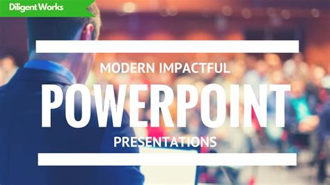 Create Modern Impactful Powerpoint Slides To Wow Your Audience Youtube