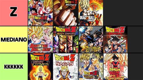 Todos Os Jogos De Dragon Ball Do Pior Ao Melhor Tier List Completa