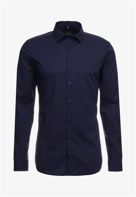 Eterna Super Slim Kent Chemise Dark Bluebleu Marine Zalandofr