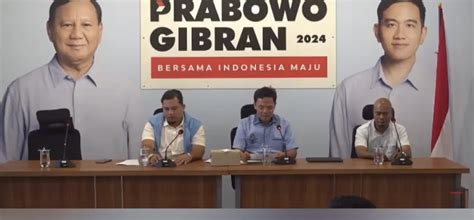 Tkn Putusan Dkpp Tidak Menyebut Pendaftaran Prabowo Gibran Tidak Sah