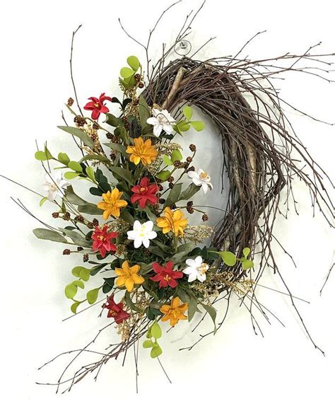 Crooked Tree Creations Summer Floral Decor Wreaths Arrangements