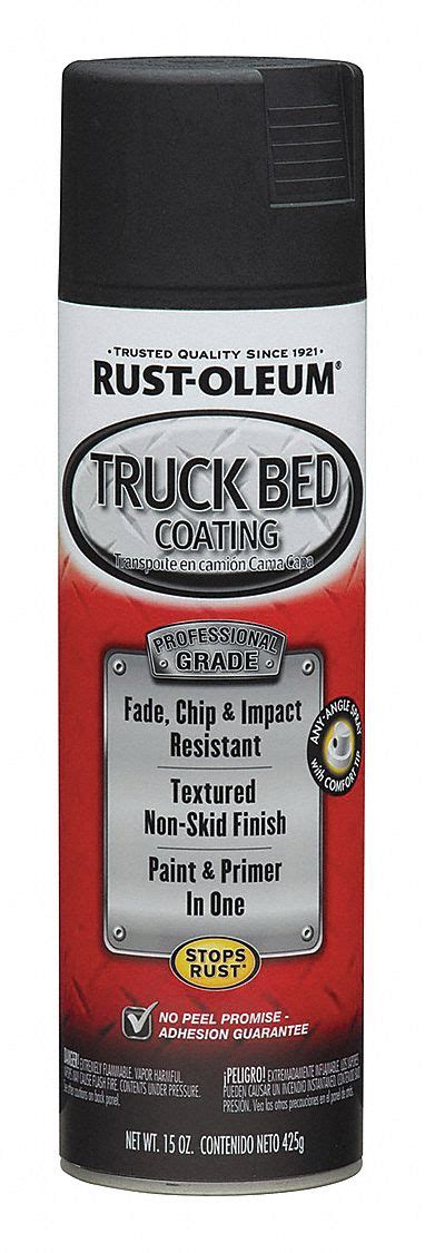 Rust Oleum Truck Bed Coating Black Oz Container Size Sq Ft