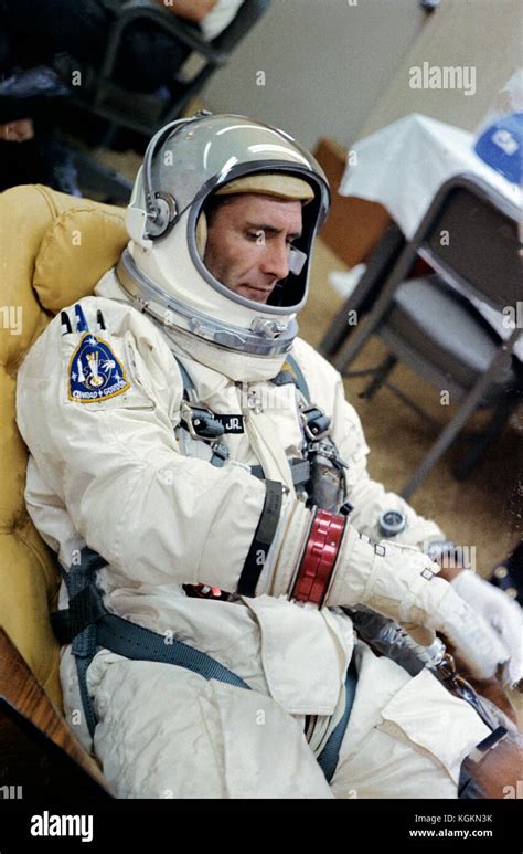 Nasa Gemini Xi Astronaut Dick Gordon Suits Up In Preparation For